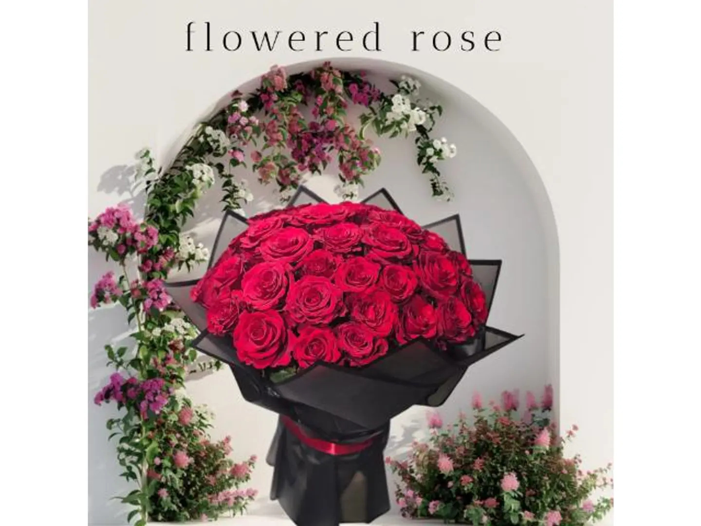 باقه ورد احمر