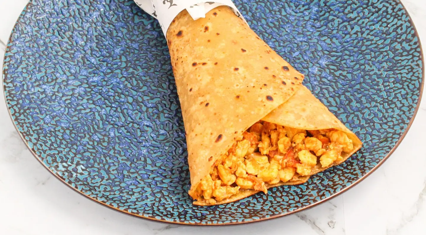 Chapati Chicken Oman Chips