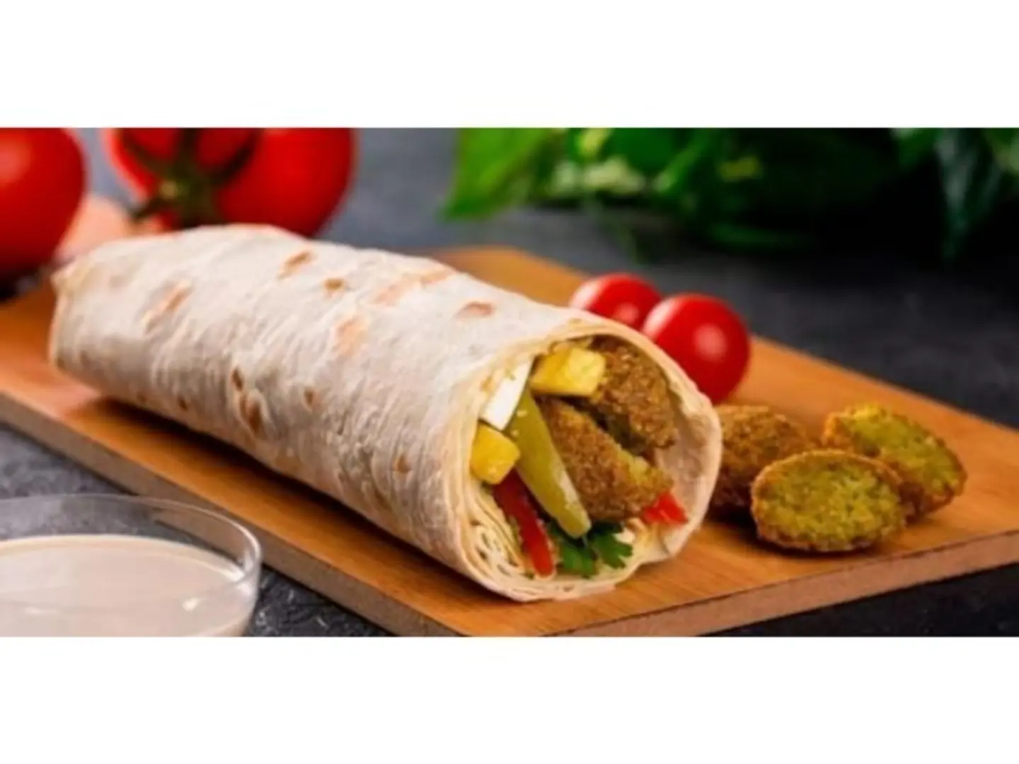 Falafil Sarokh With Egg