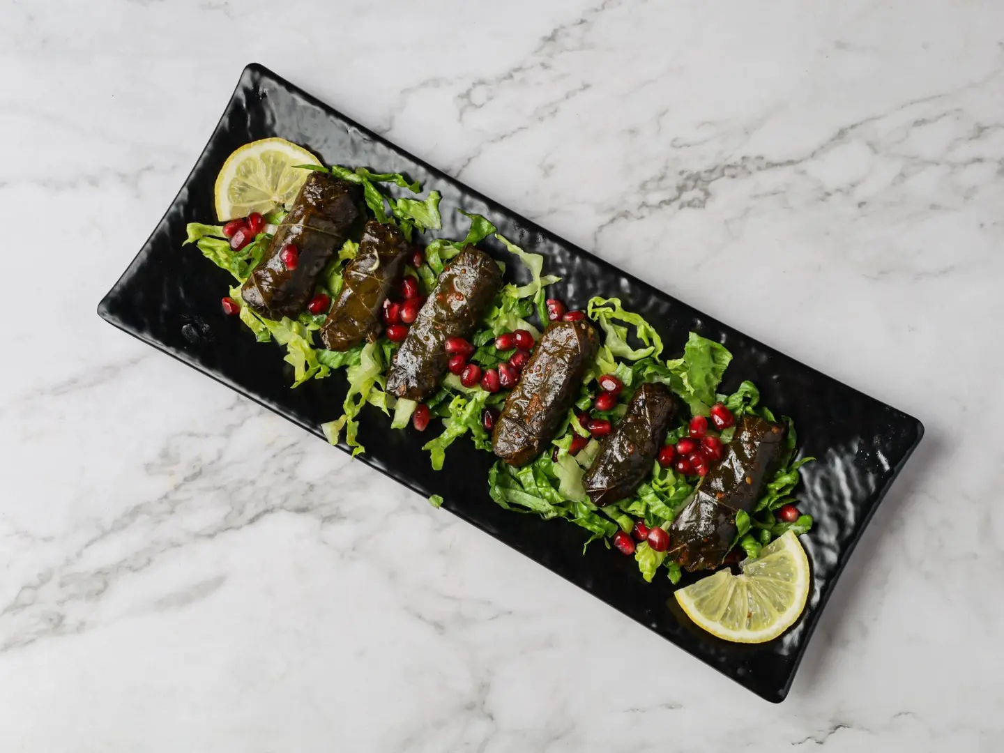 Grape Leaves With Oil