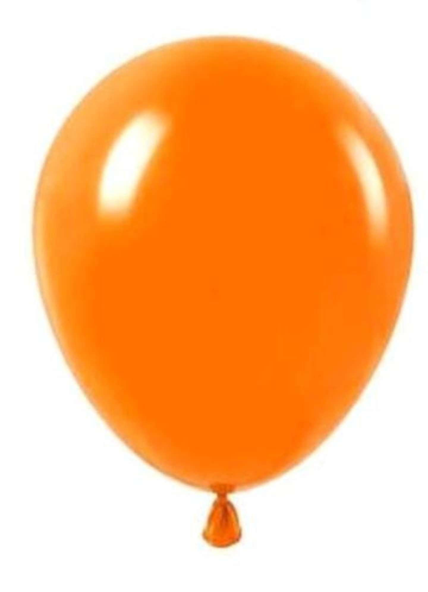بالون برتقالي هيليوم