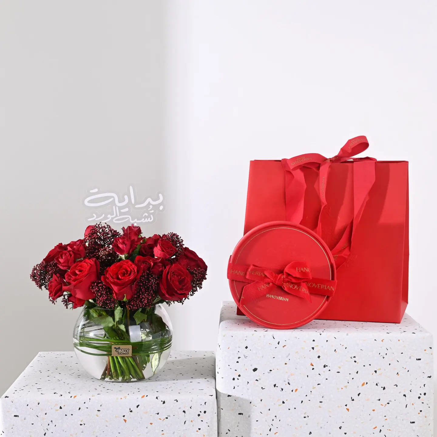 Vase Of Serenity With Chocolate