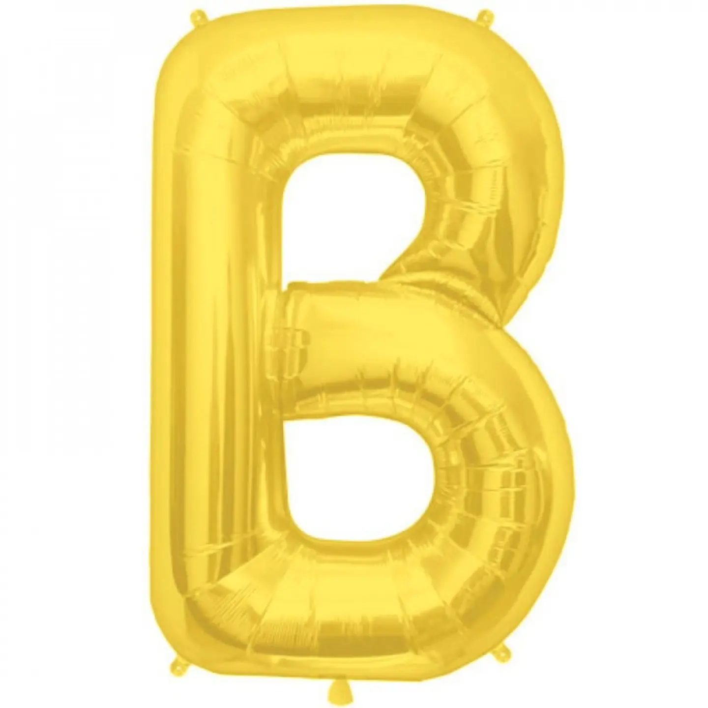 Golden Letter B Balloon