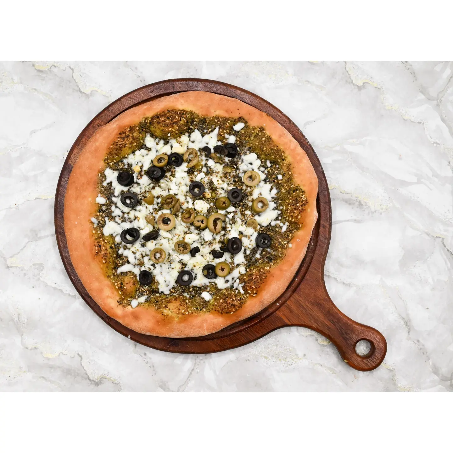 زعتر مع الجبنة