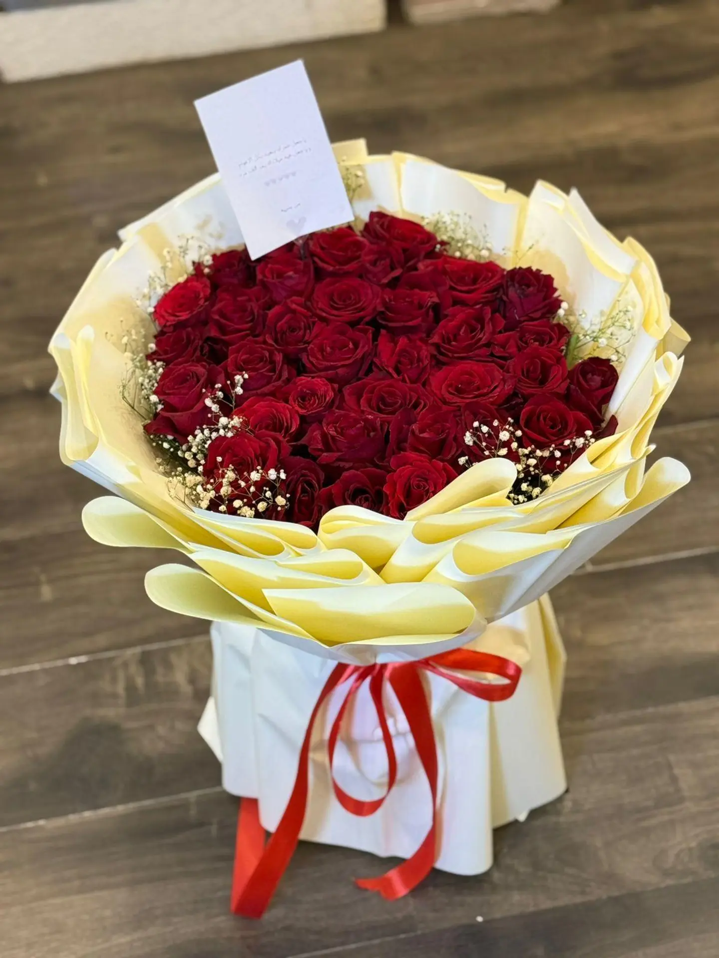 Red Gouri Bouquet