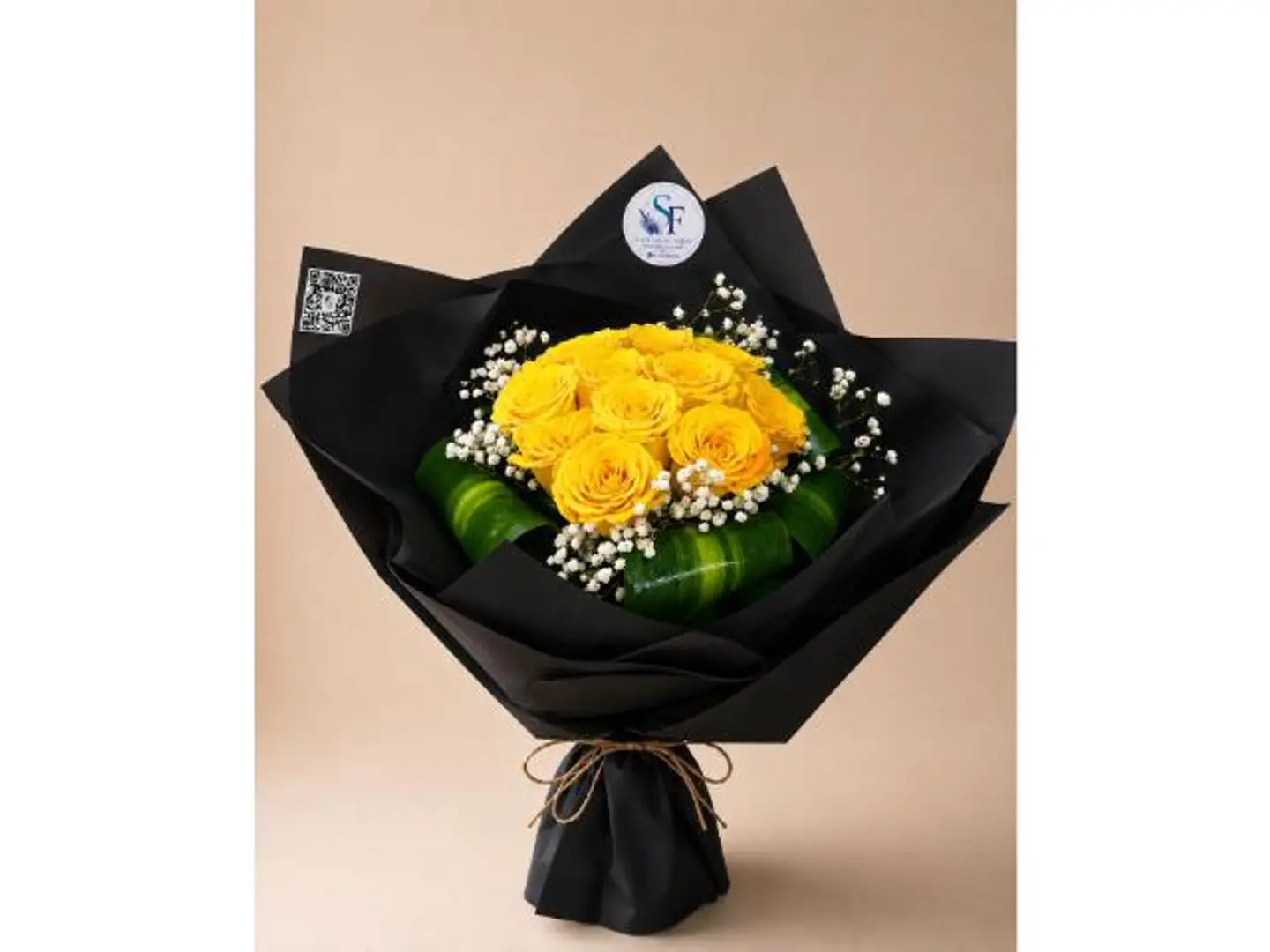Royal Yellow Rose Bouquet
