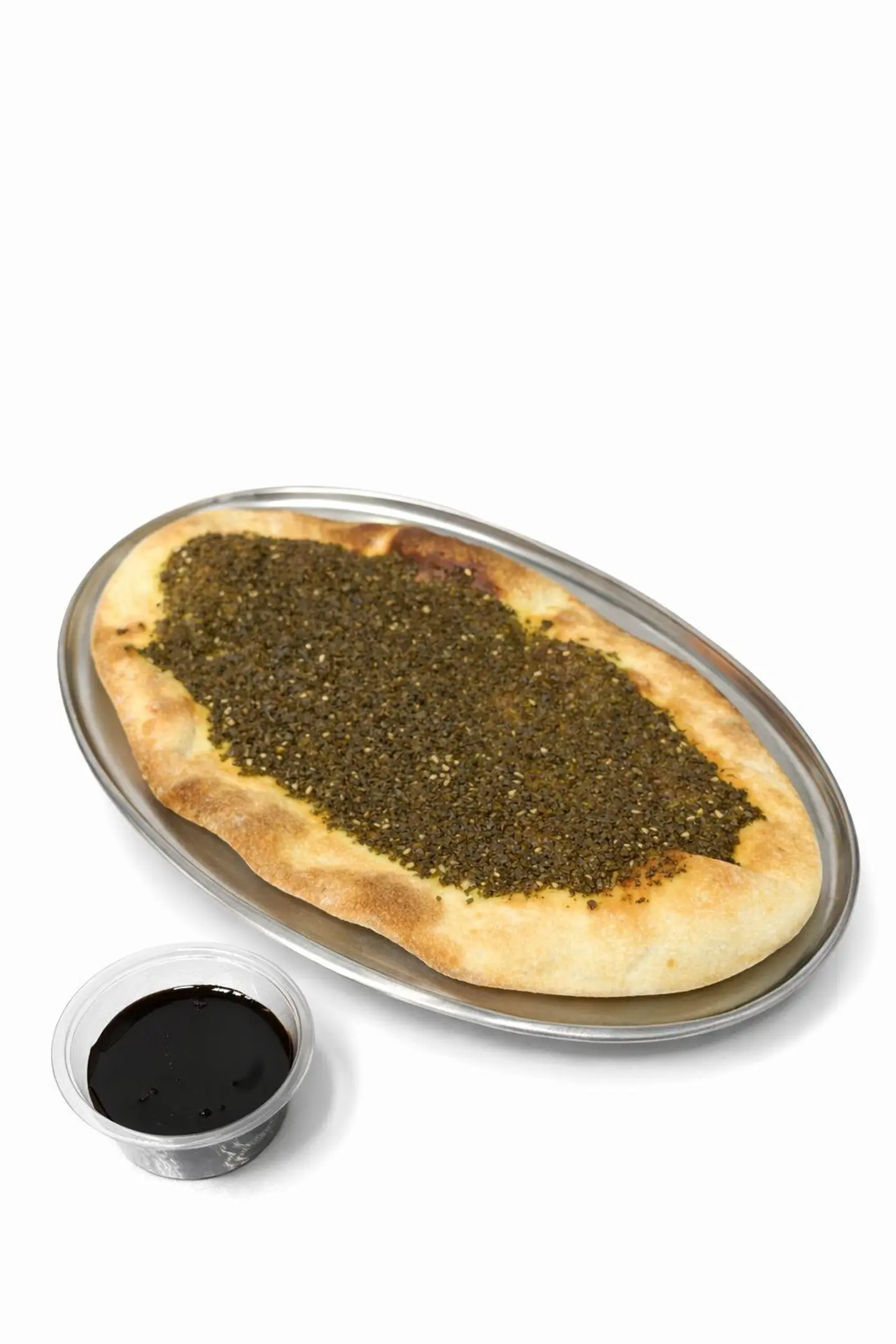 فطيرة زعتر مع دبس الرمان