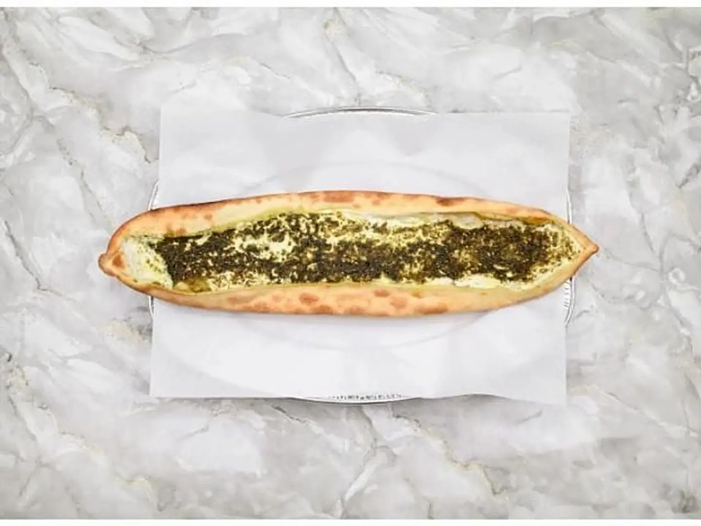 فطيرة لبنة زعتر