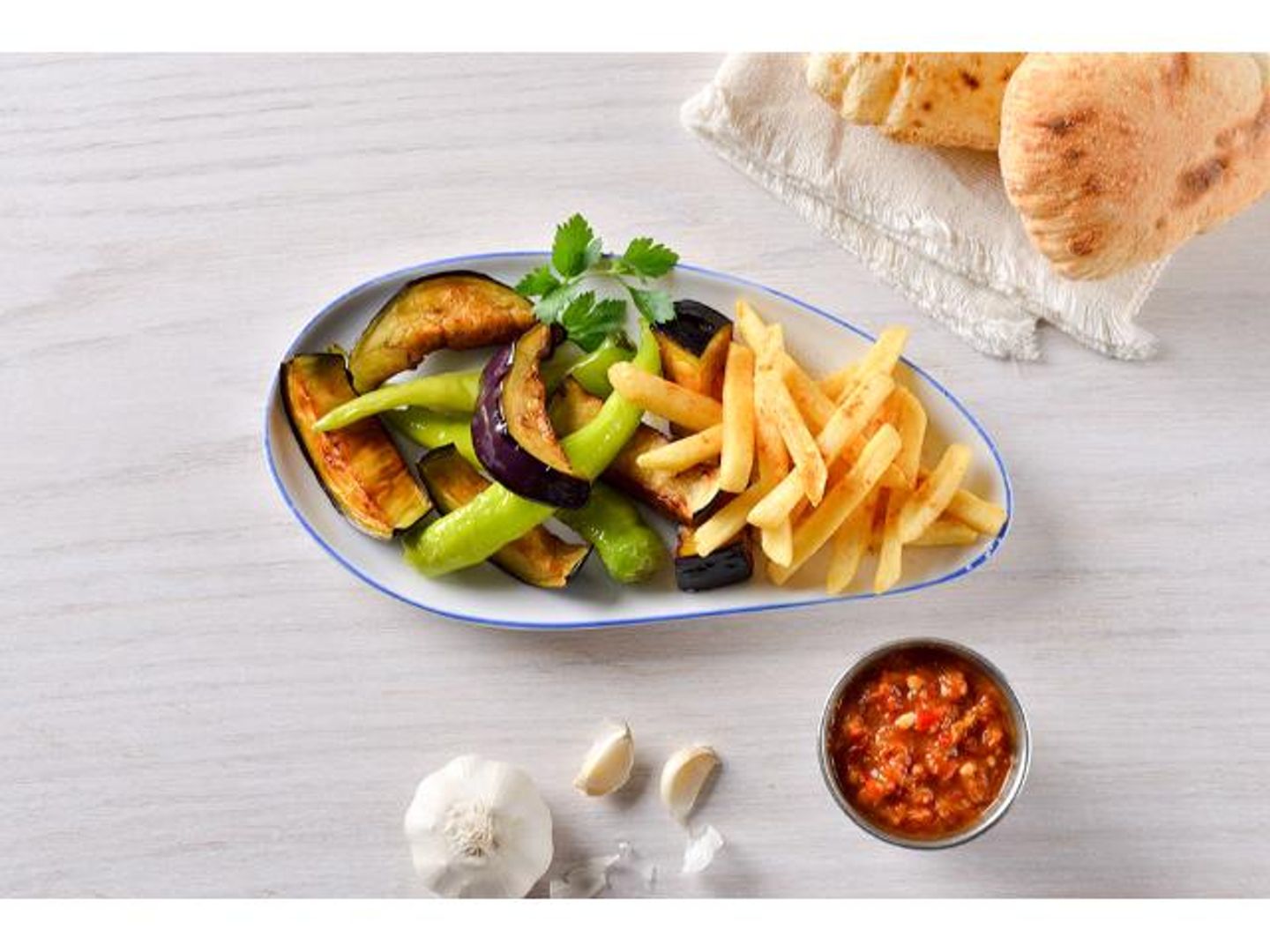 Fried Eggplant Plate