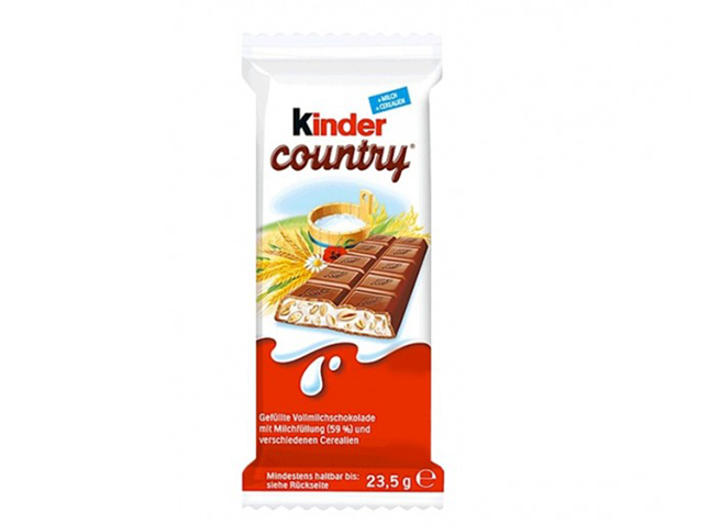 Kinder Country Chocolate With Cereal 23.5 Gm