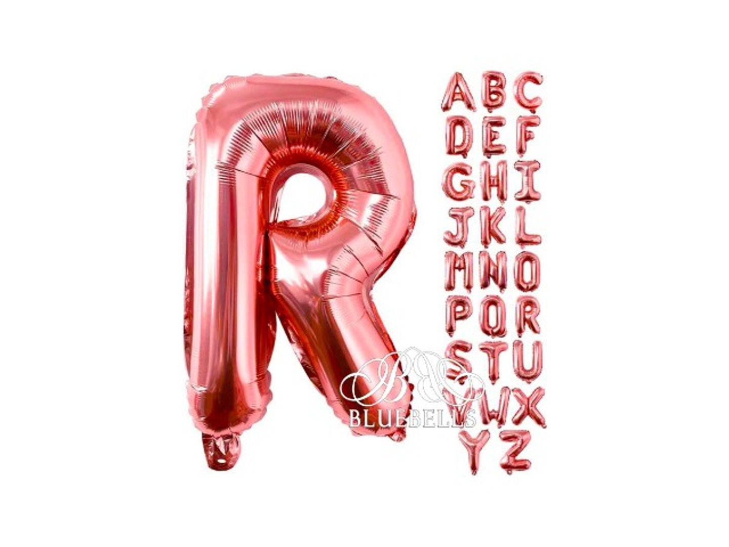 Rose Gold Helium Letter