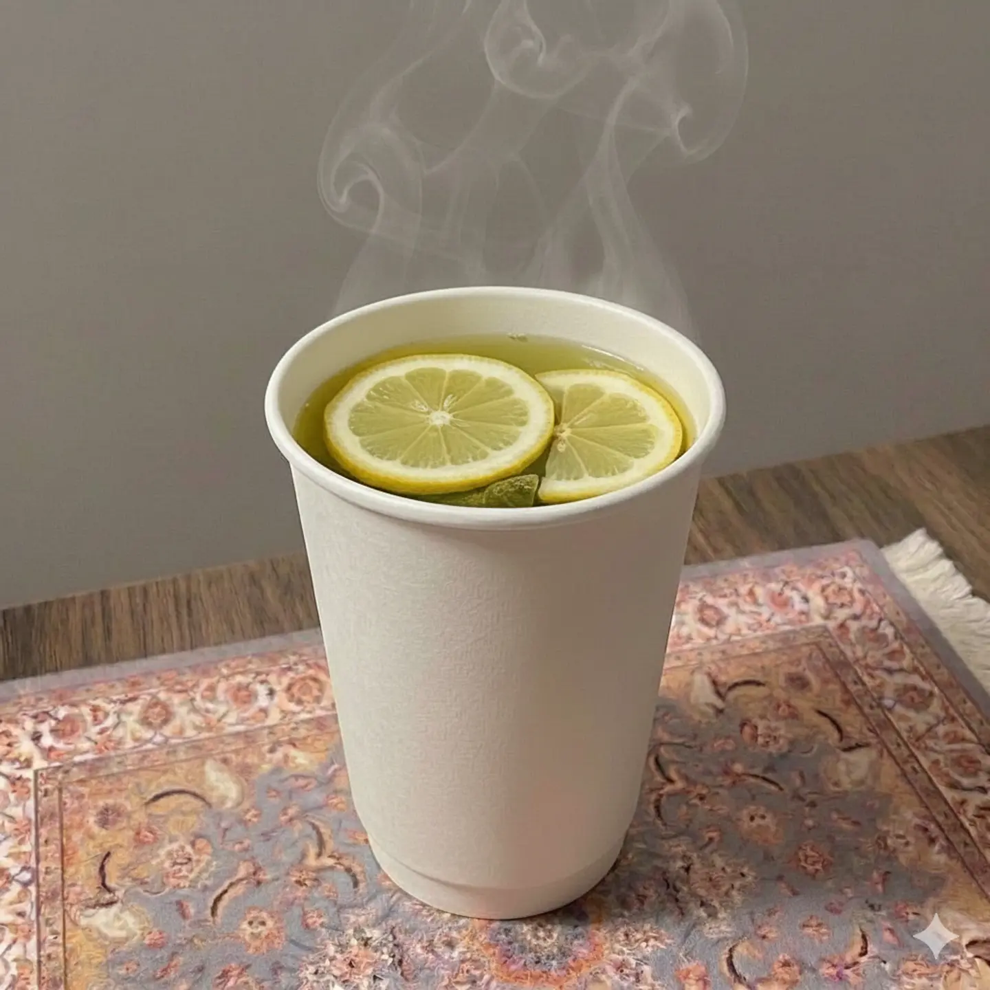شاي اخضر بالليمون
