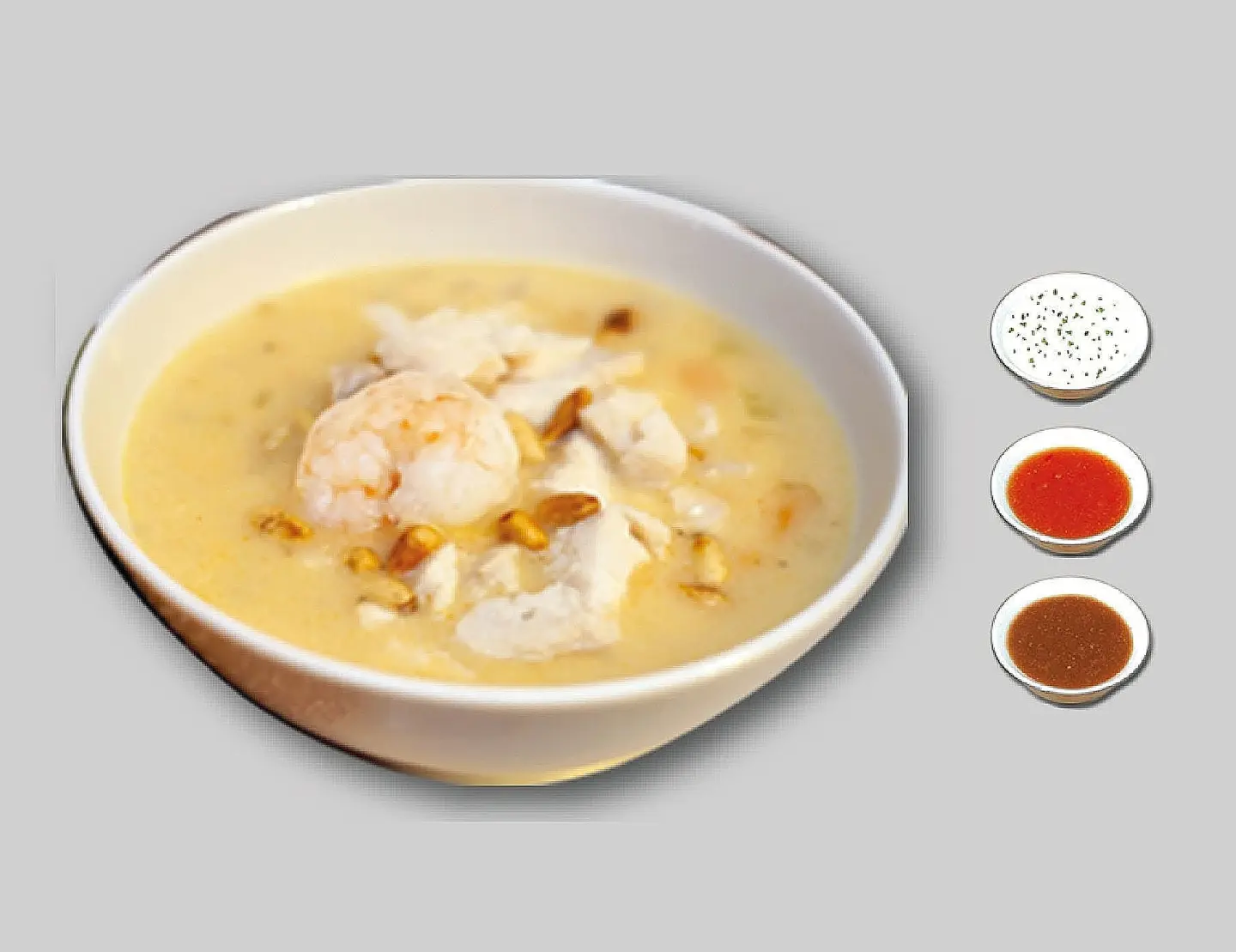 شوربة بحرية مشكل