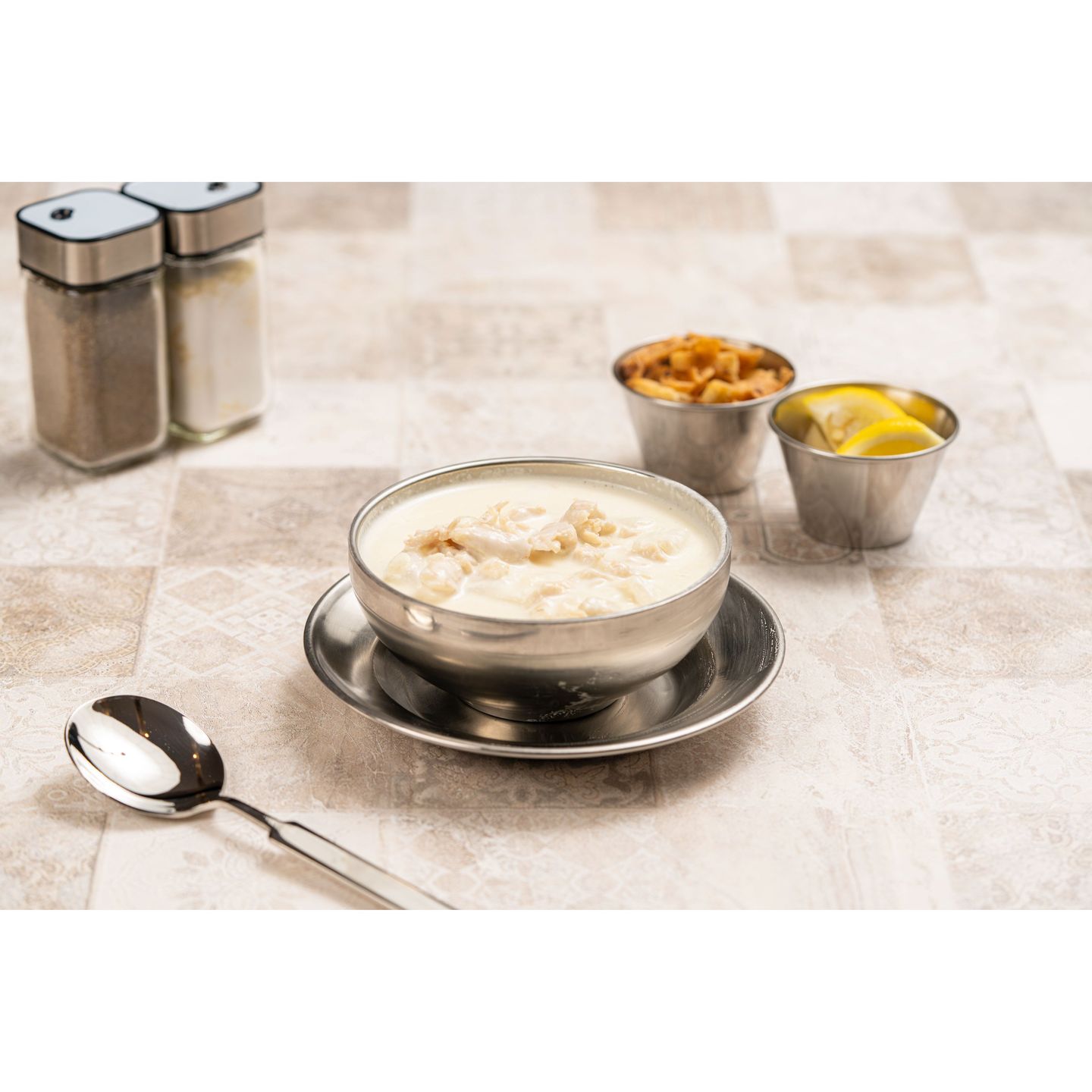 شوربة كريمة دجاج
