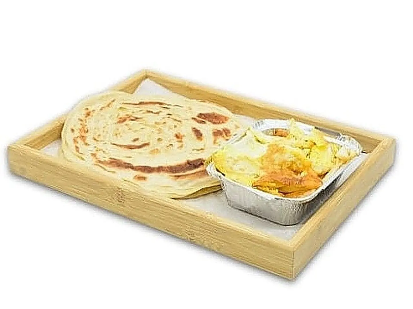Fried Eggs Dish (With Chapti)