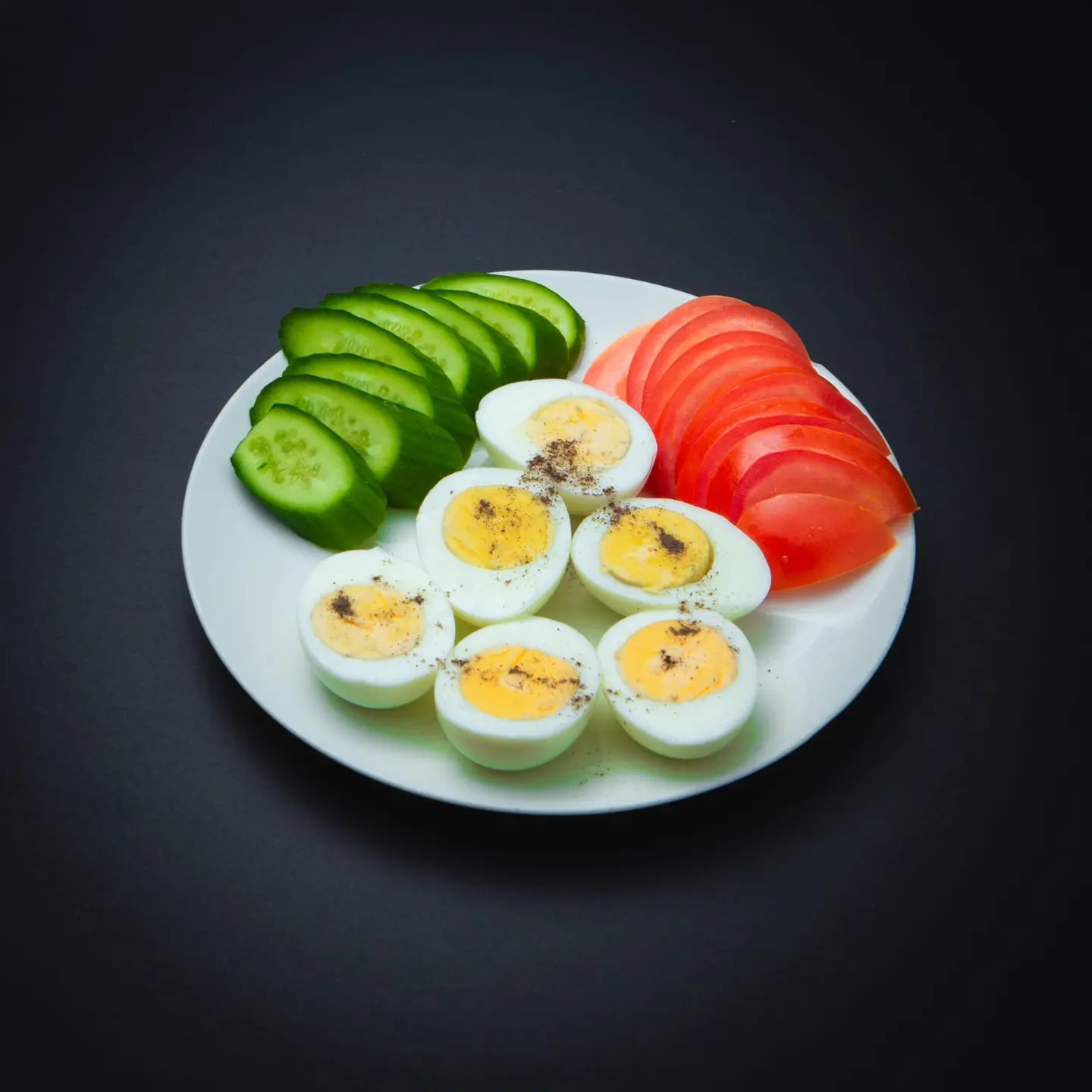 Boiled Eggs Plate