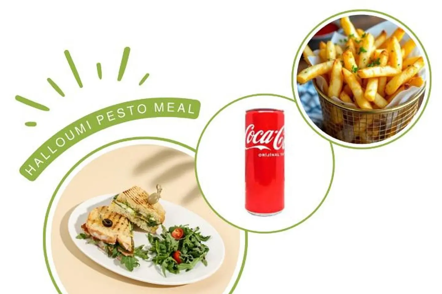 حلومي بيستو ساوردو وجبة