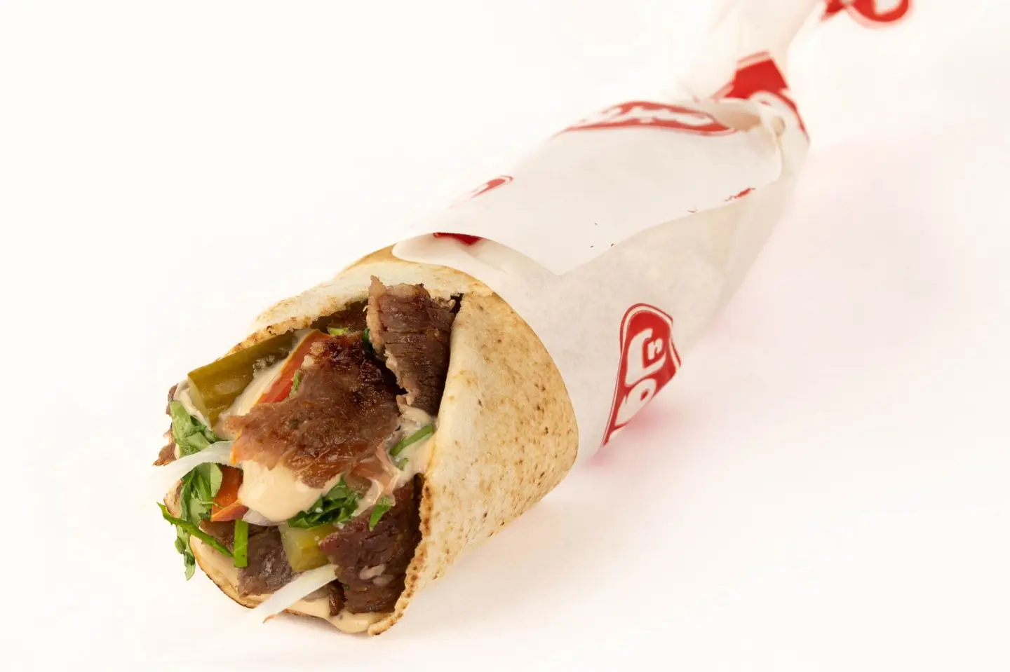 شاورما لحم عربي فلقة واحدة