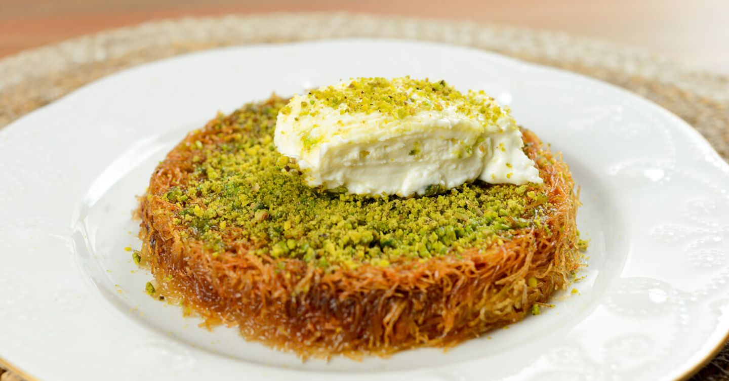 كنافة قشطة