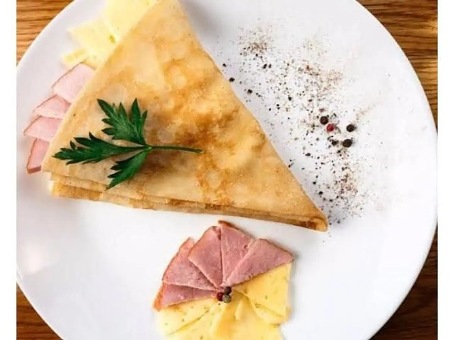 Romano Cheese Crepe