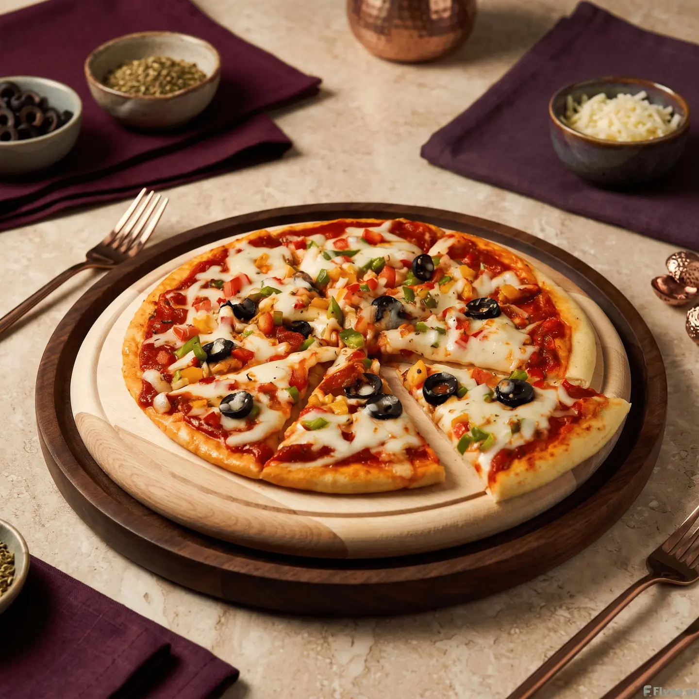 Vegetable Pizza