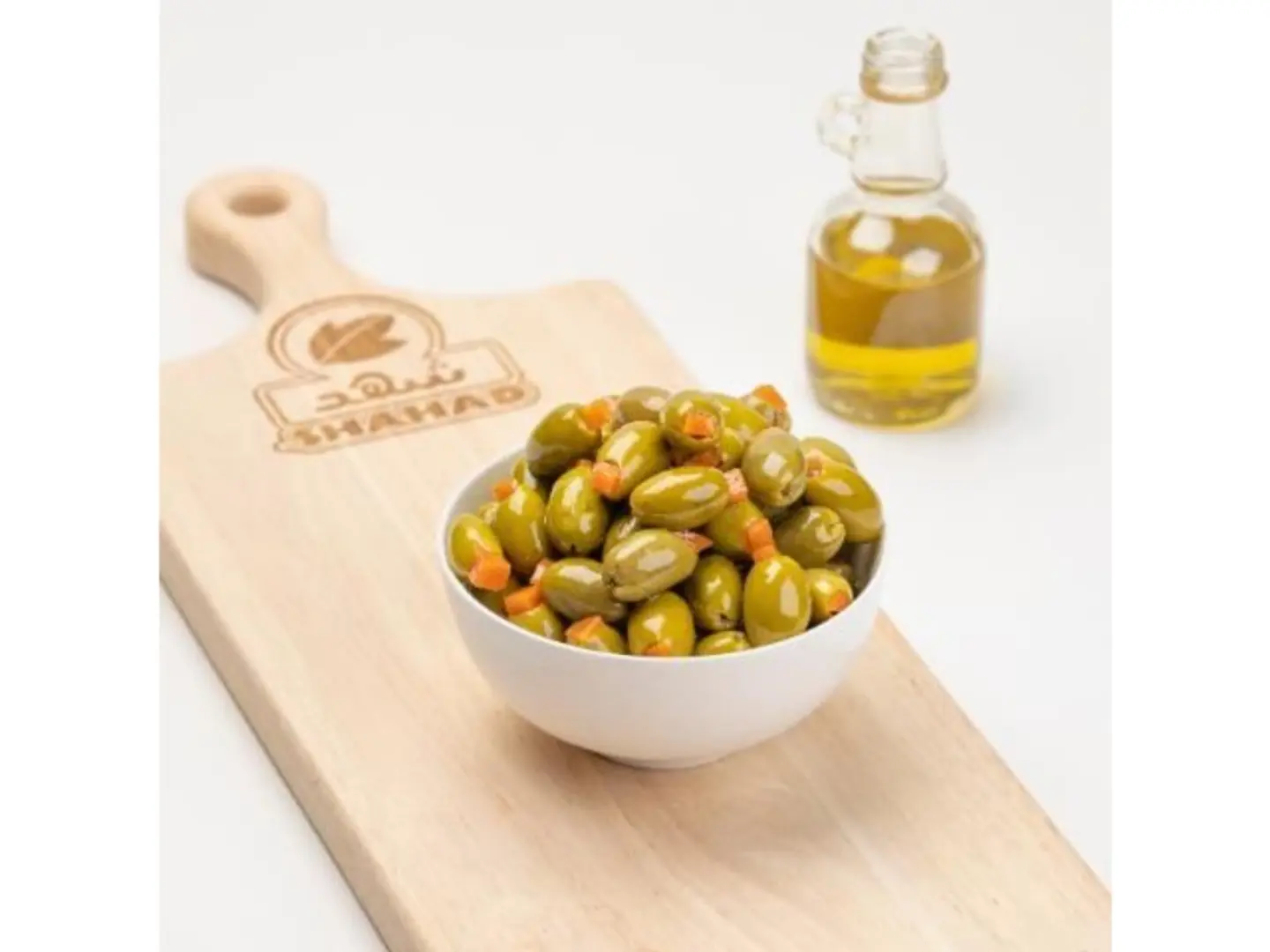 Olives Stuffed With Carrots In Olive Oil