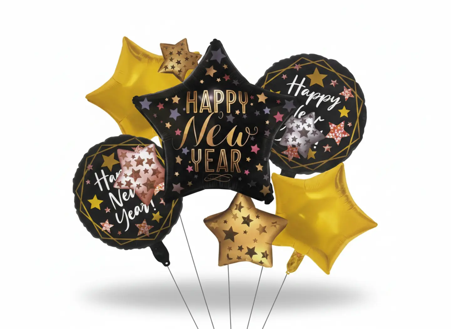 بالون هيليوم رأس السنة