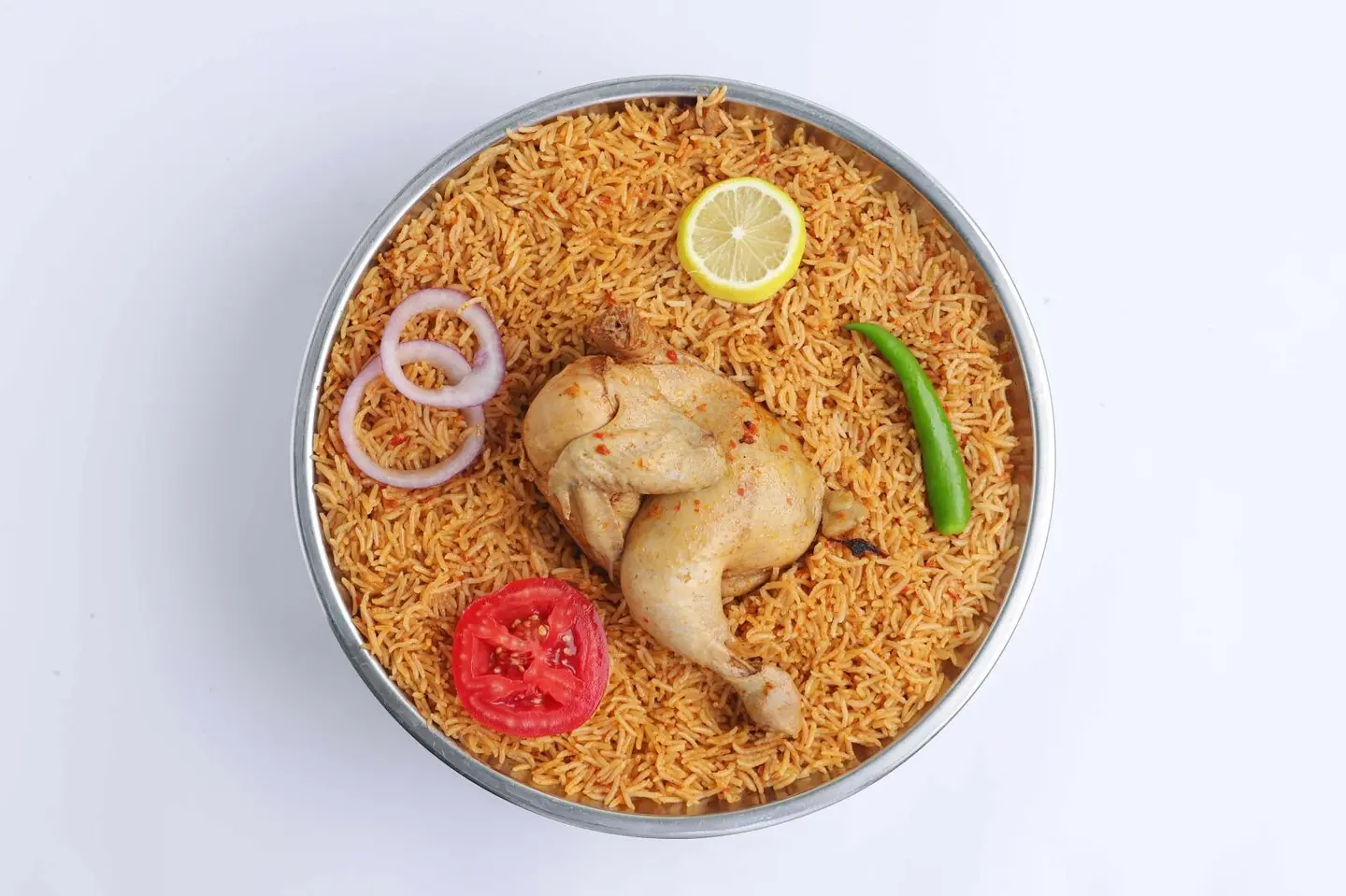 نصف حبة دجاج احمر