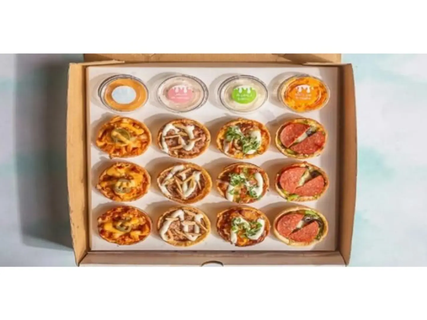 بيتزا ميني خمسة حبات