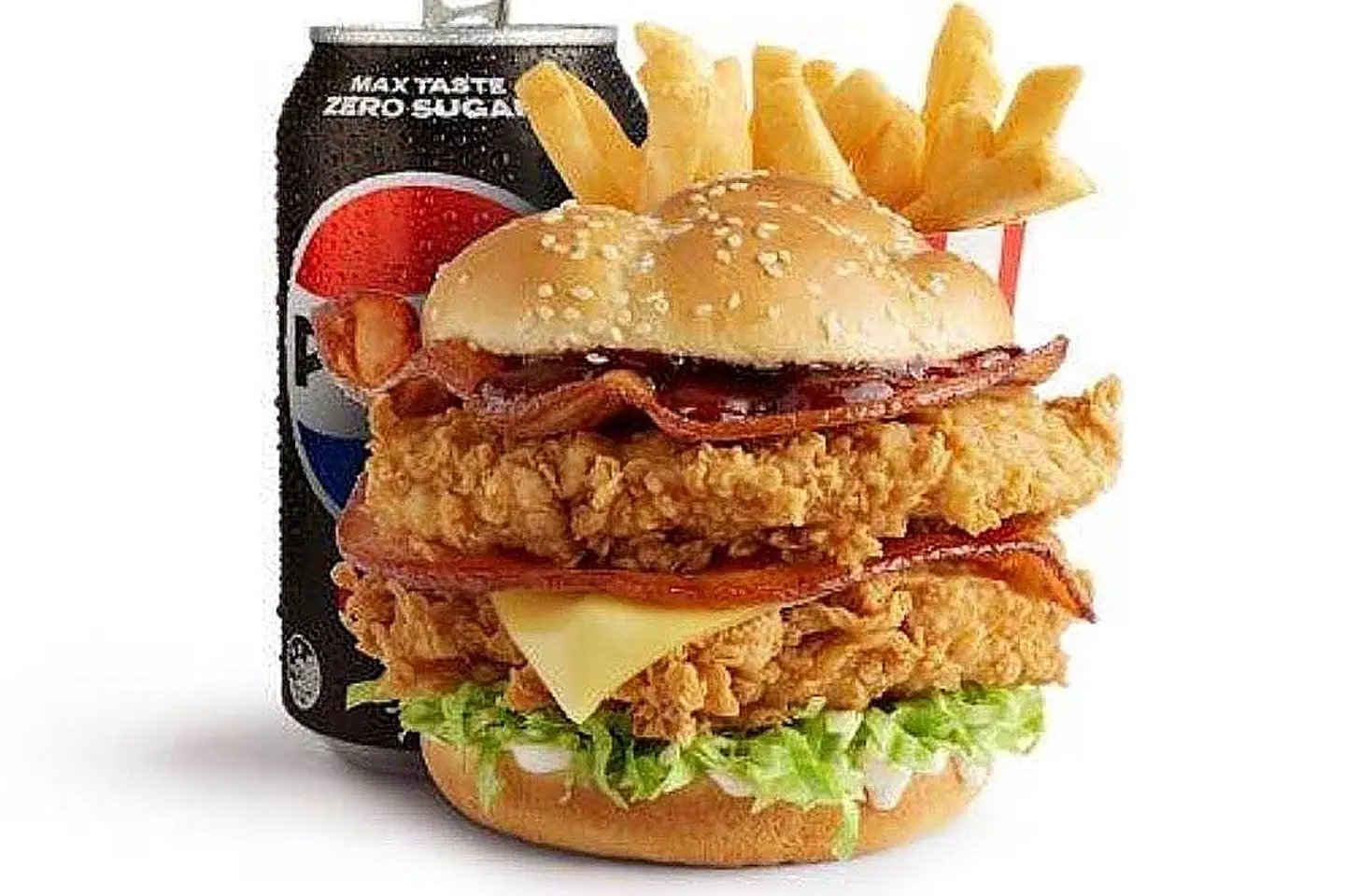 Crispy Burger Combo