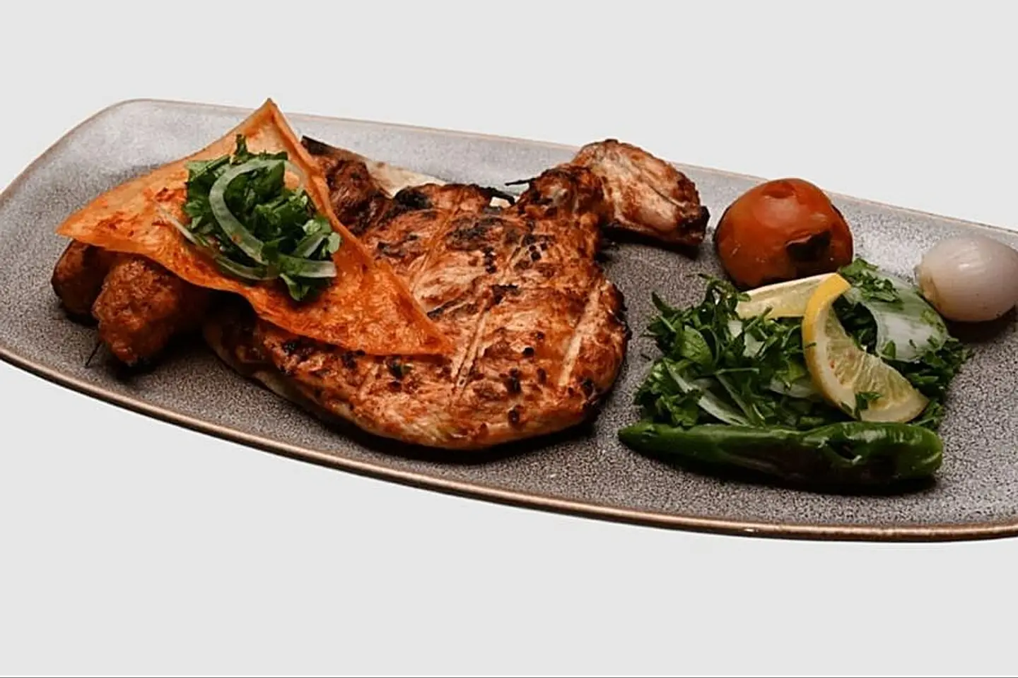 Half Grilled Chicken