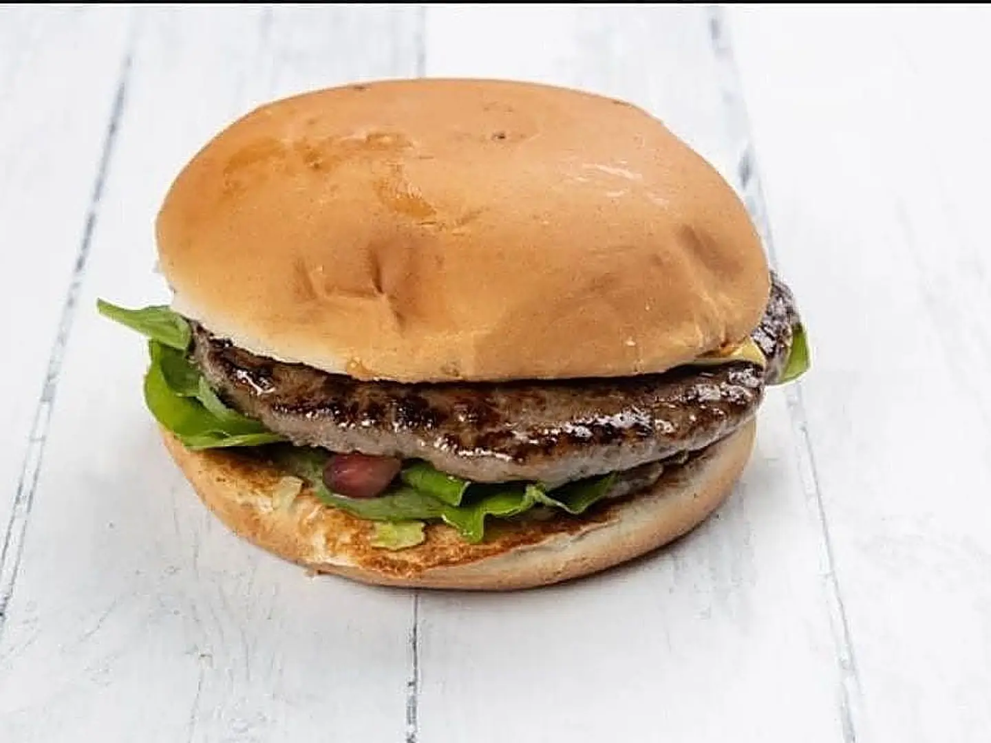 برجر دجاج بدون جبنة