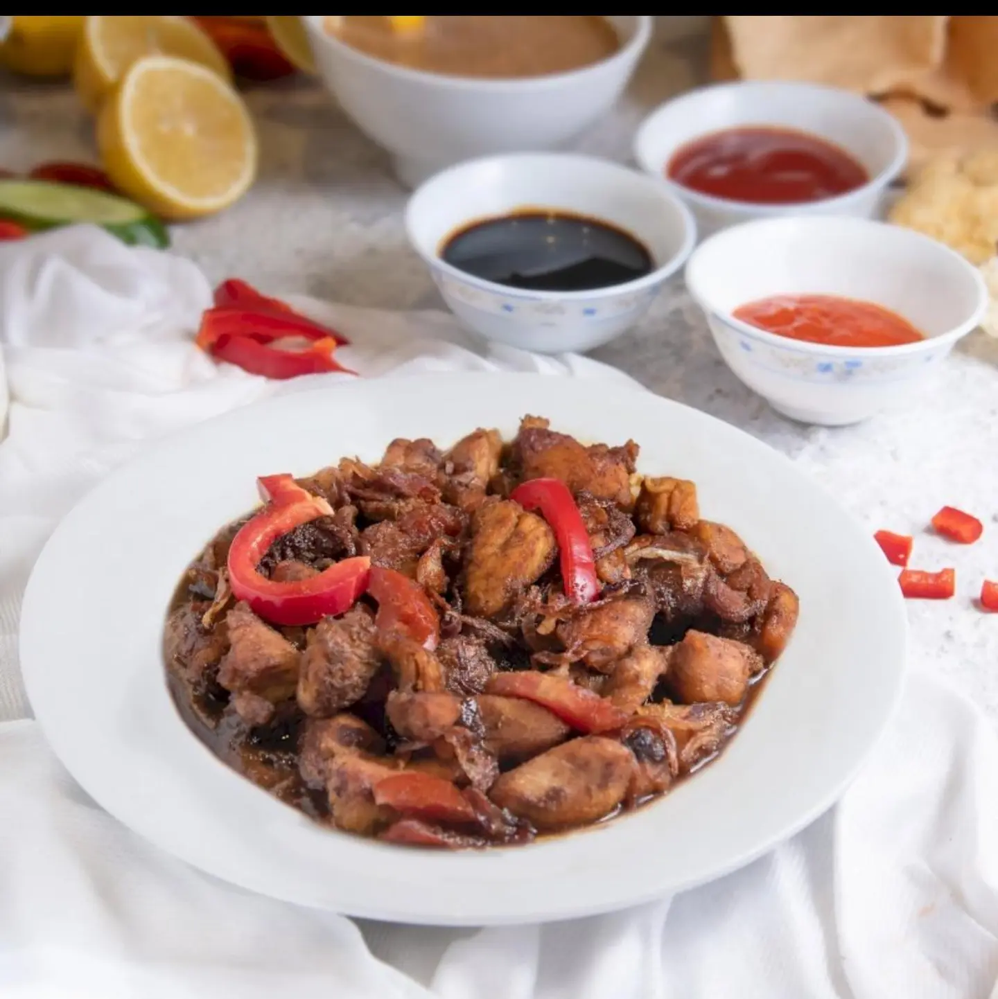Chicken Maqloqal Plate