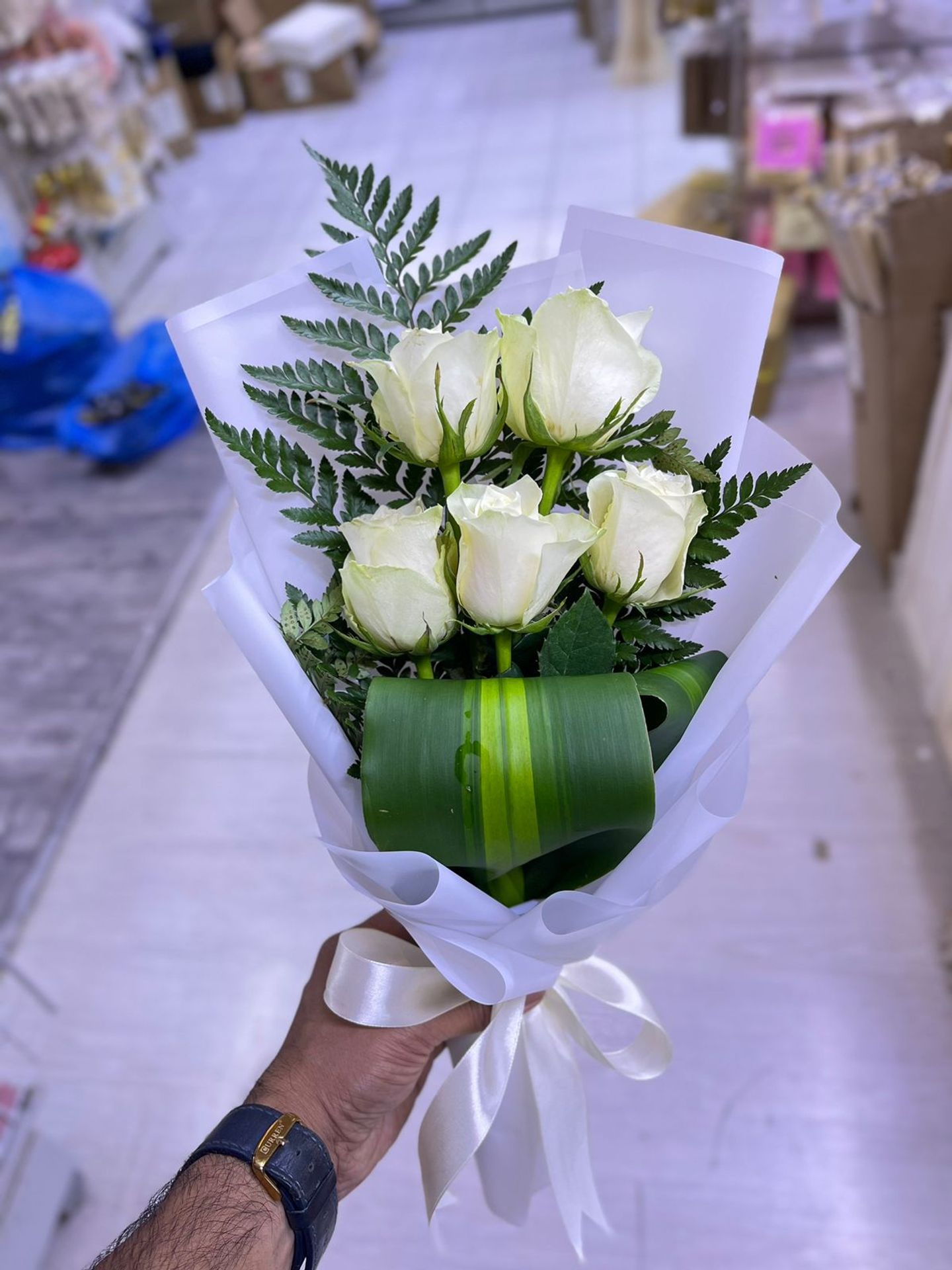 باقه بنمط مدرج صغير