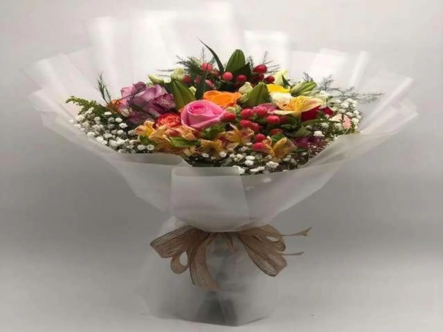 بوكيه الزهور المشرق