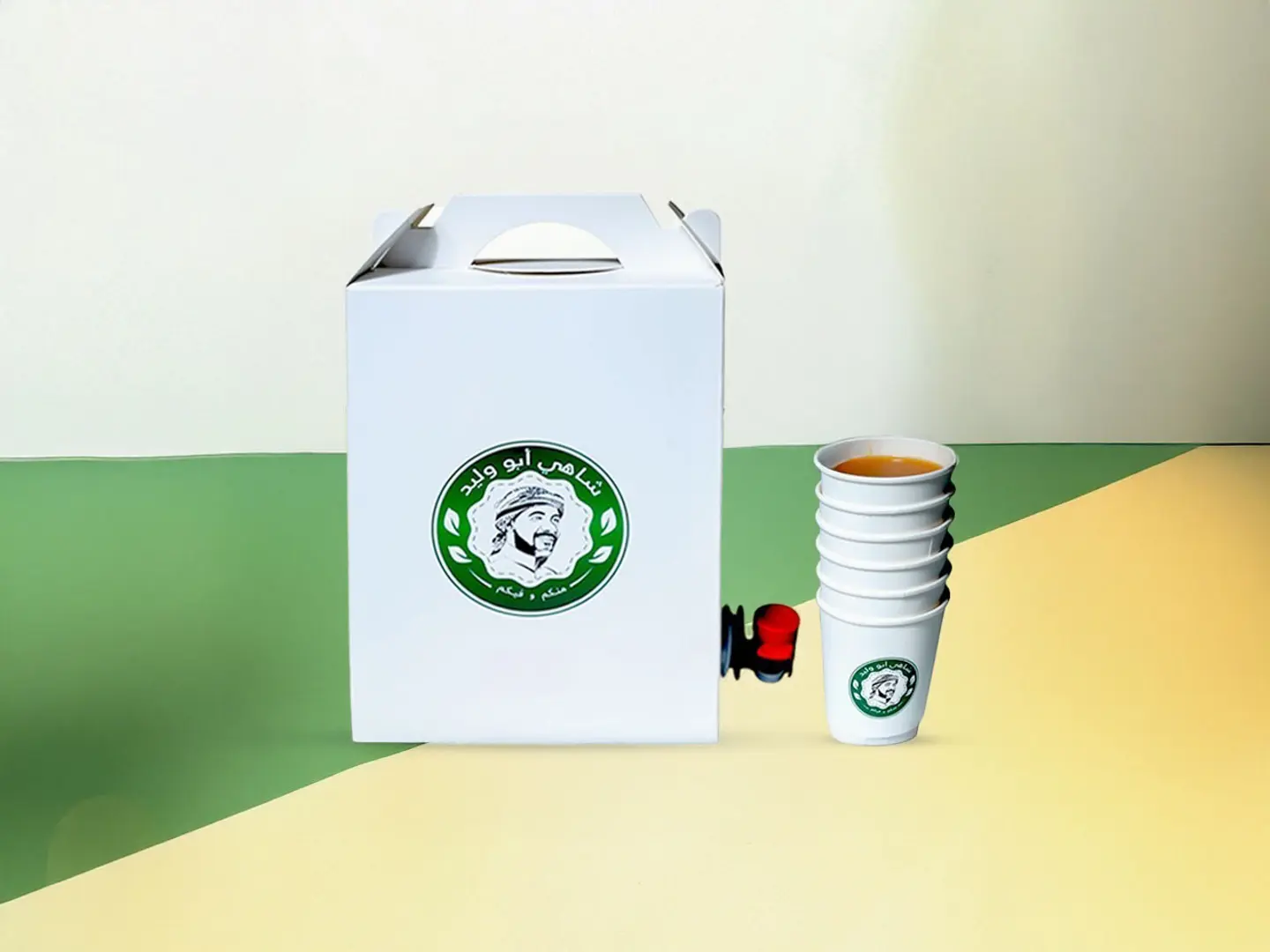 بوكس قهوة سعودية ۲ لتر