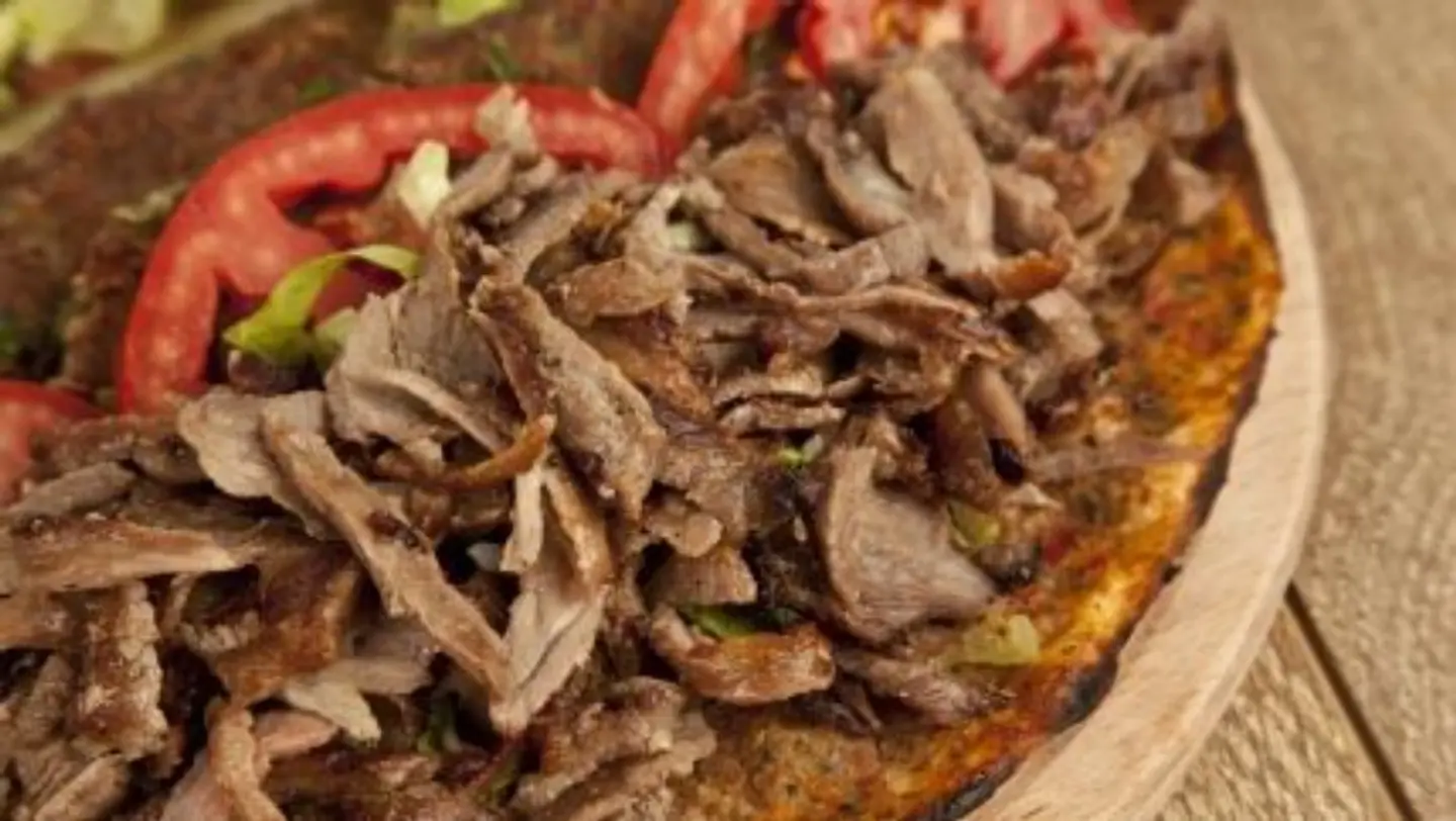 صحن شاورما لحم