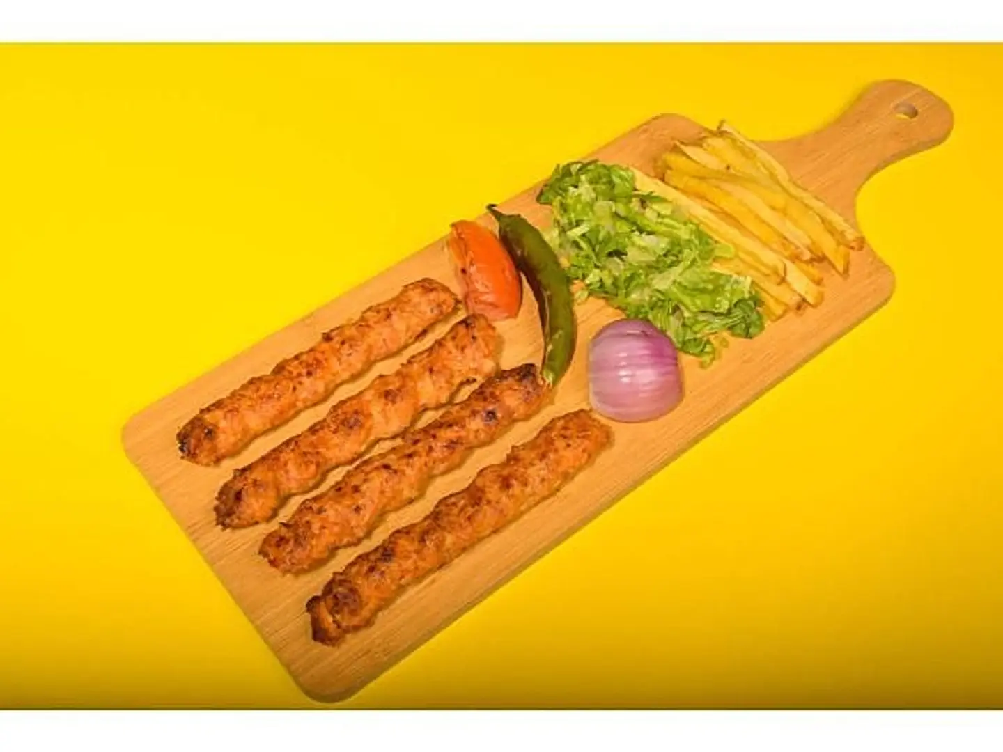 Chicken Kebab For One Person