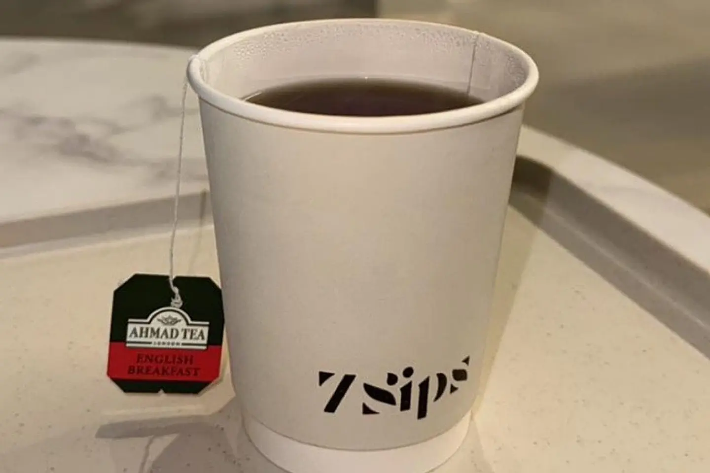 كوب شاي انجليزي