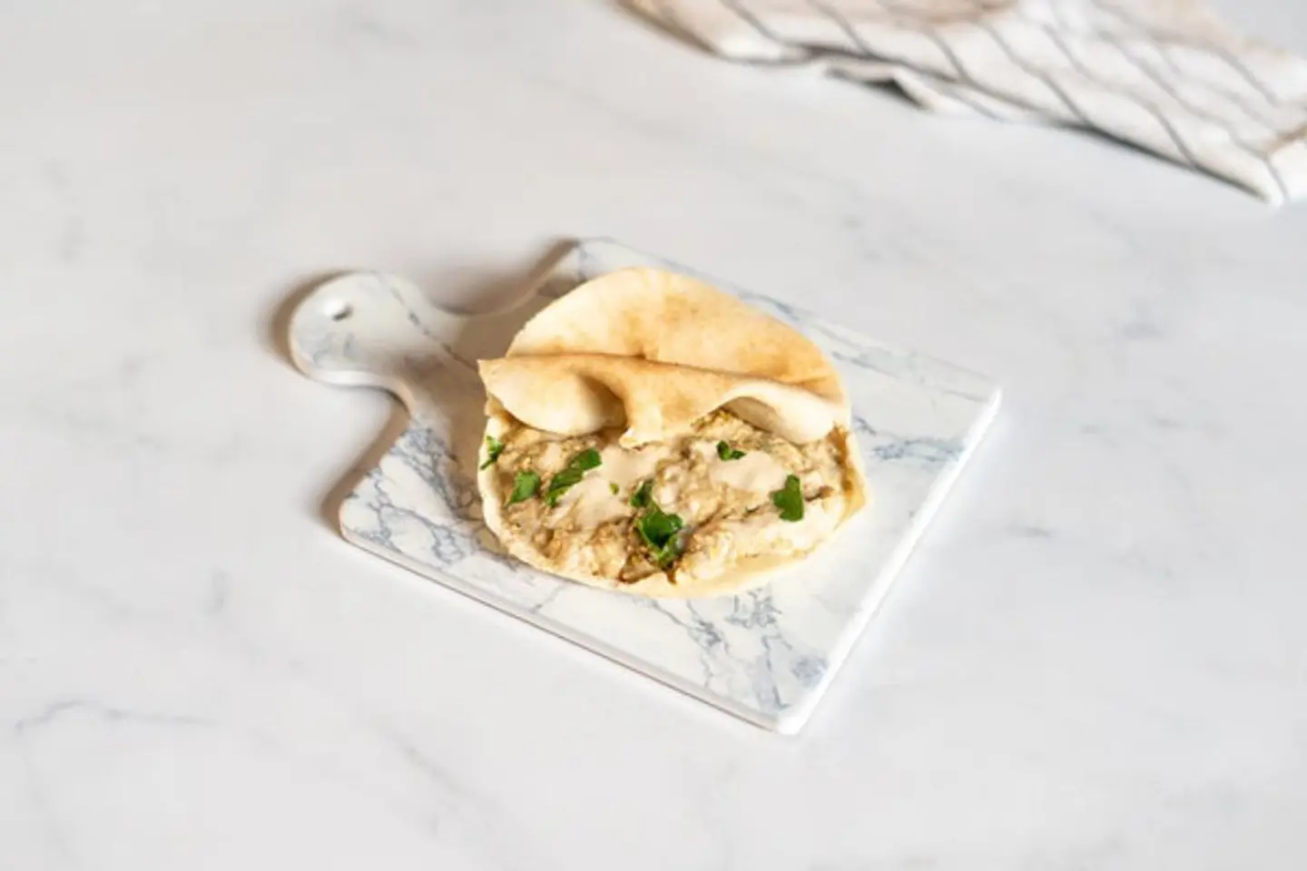 Baba Ghanoush Sandwich