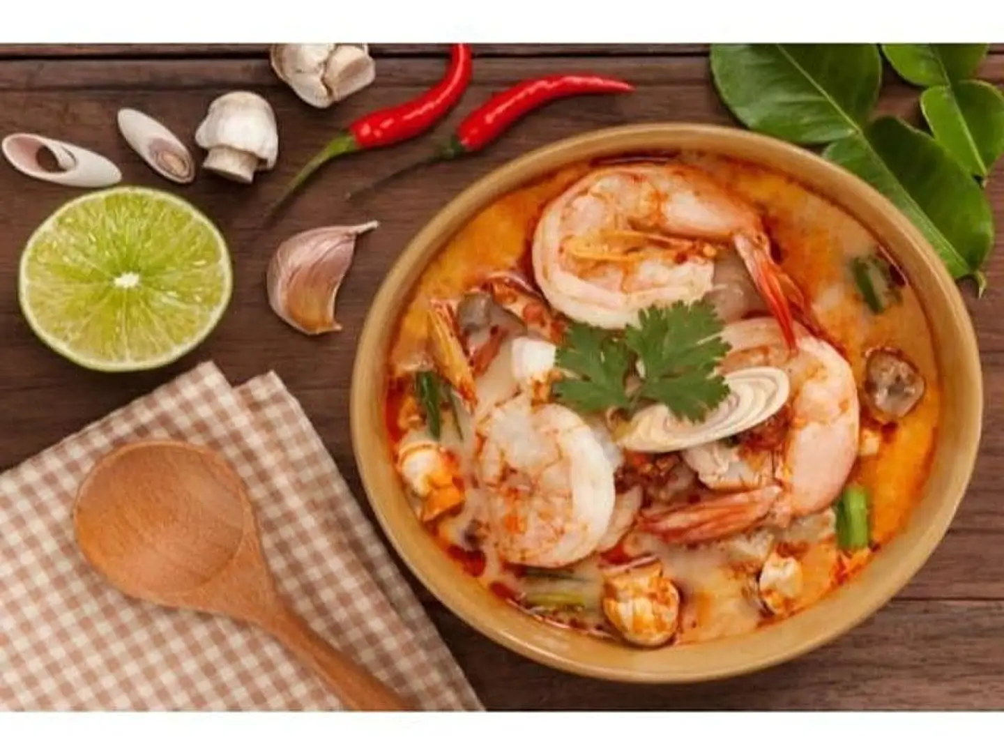 شوربة جمبري بيضاء