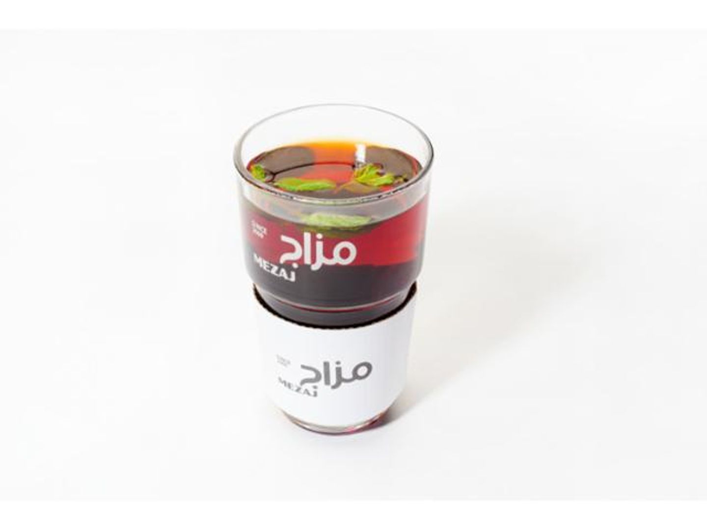 شاي تلقيمة زجاج