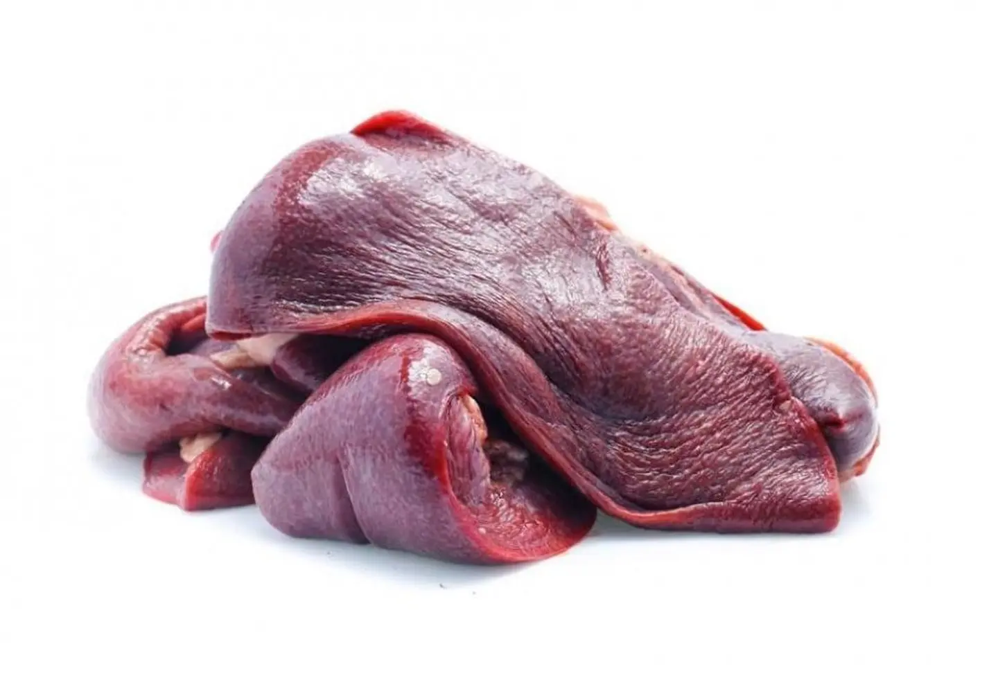 كبدة غنم مع الكلاوي والقلب