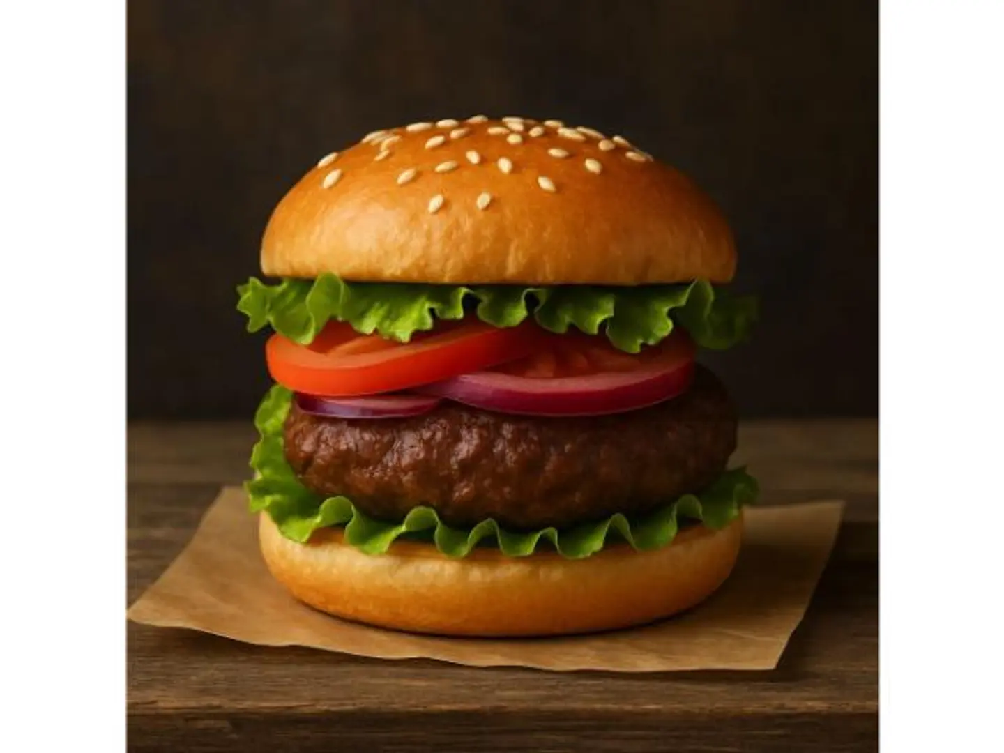 Charcoal Beef Burger