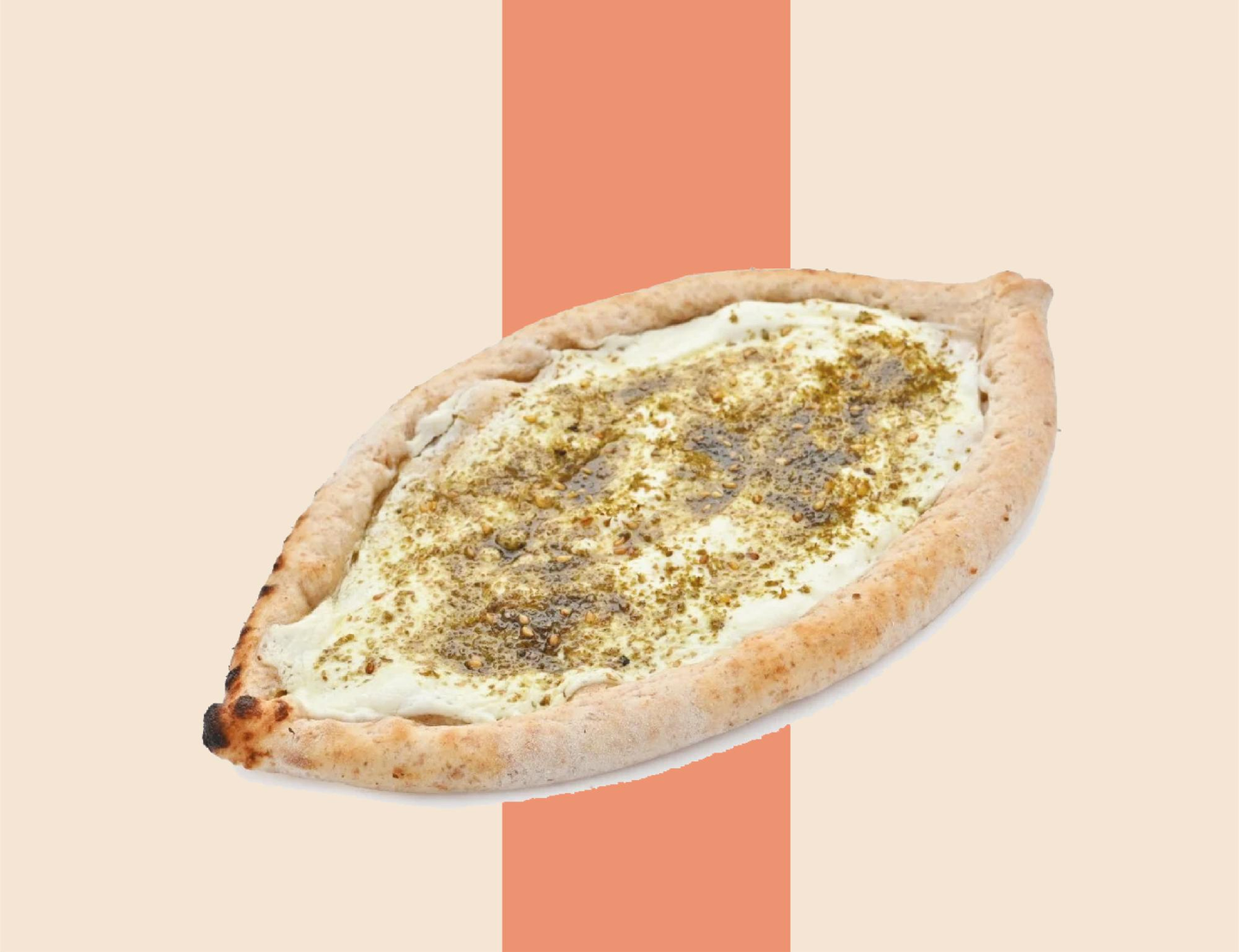 فطيرة لبنة زعتر