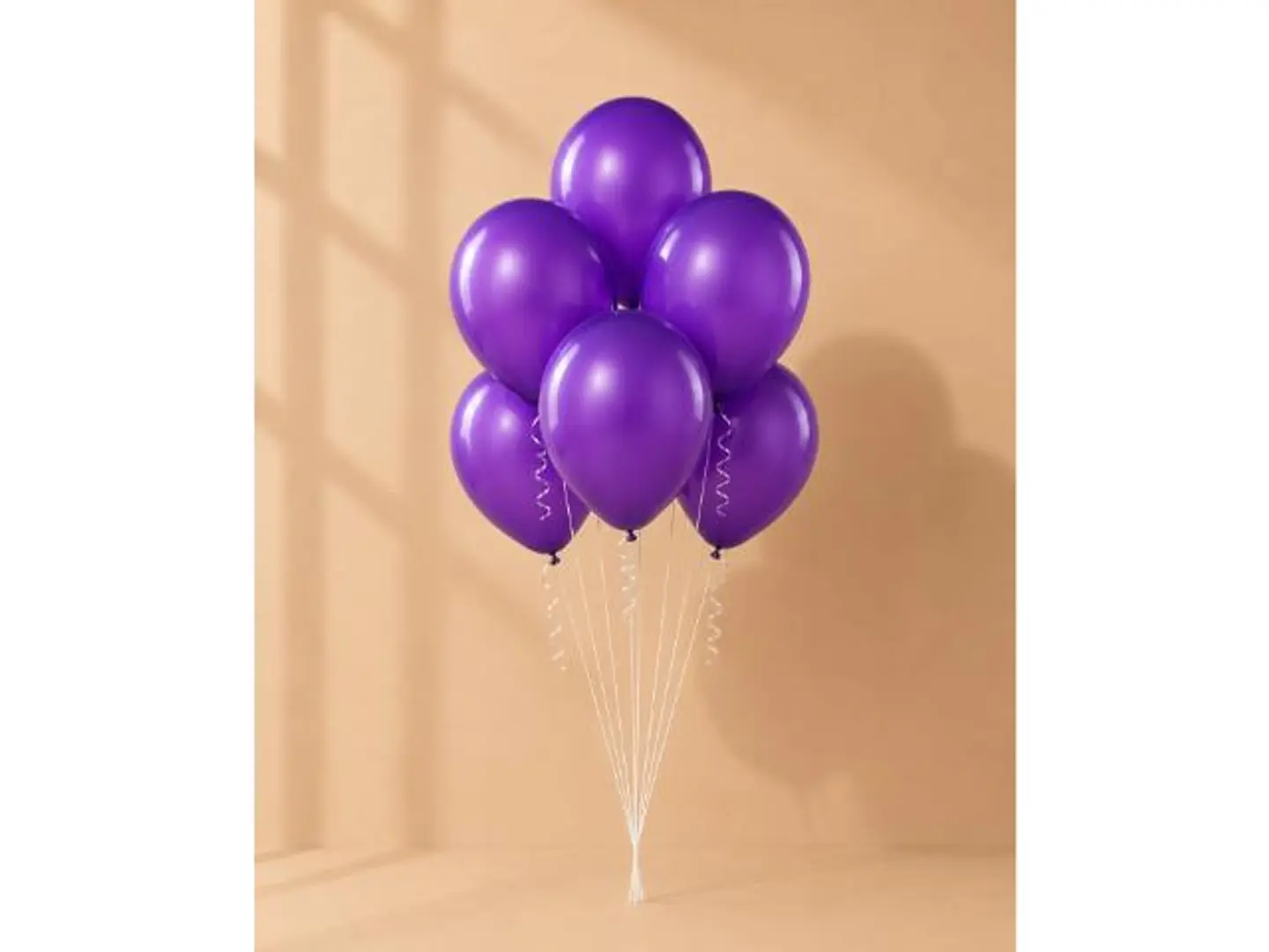 Purple Helium Balloons