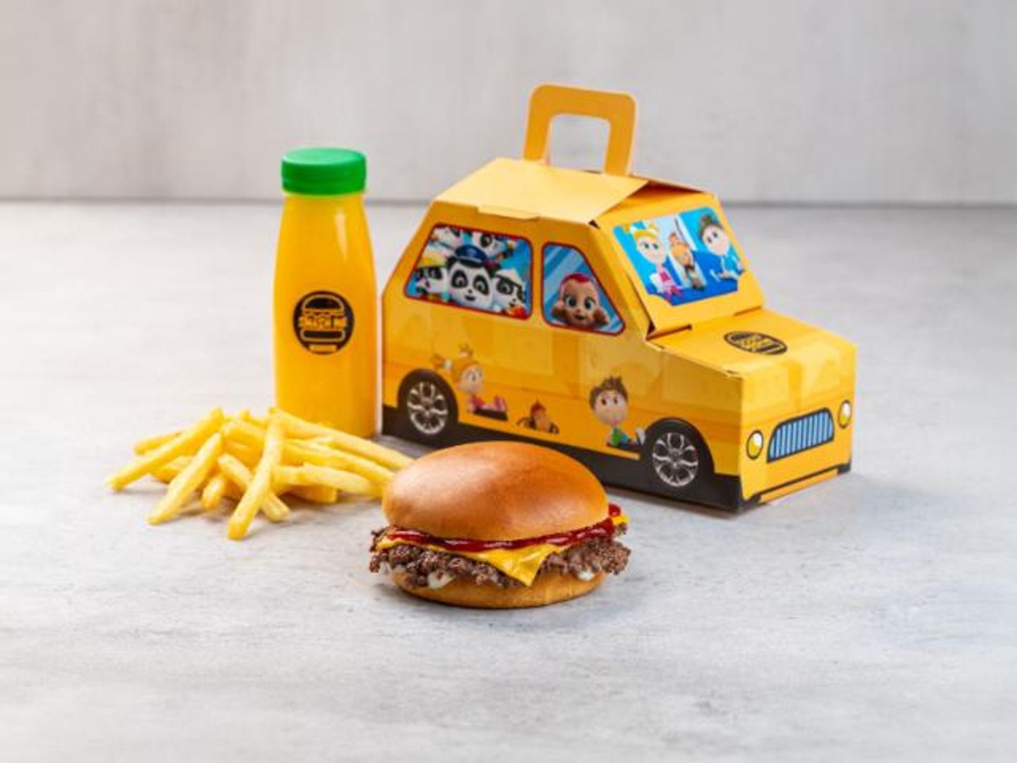 Kids Cheese Beef Burger