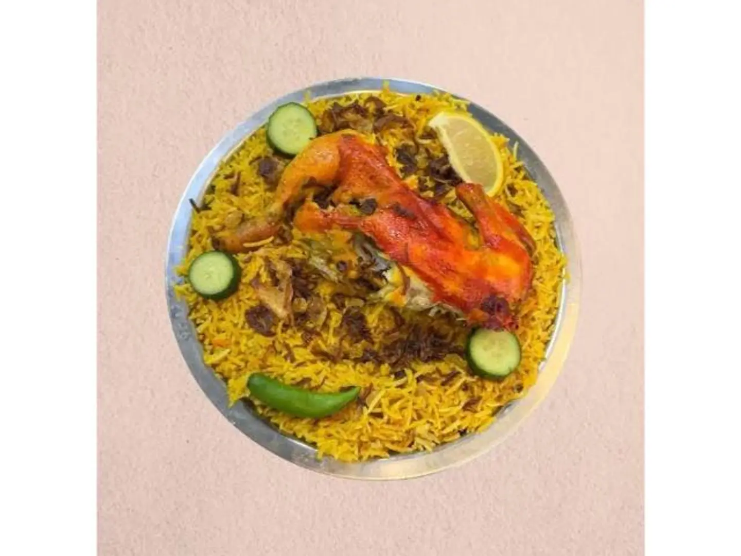 نصف دجاجة مضغوط