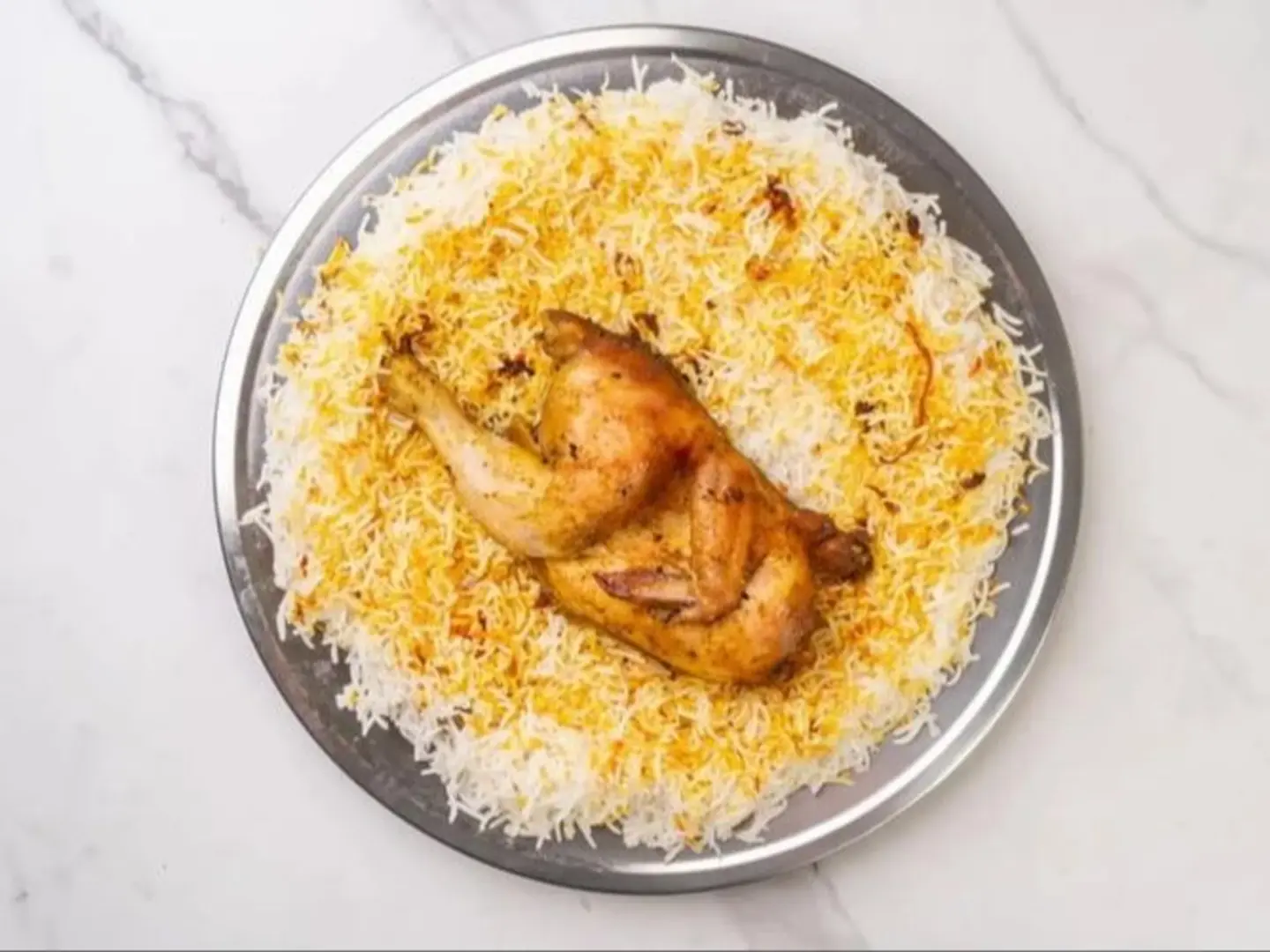 نصف دجاج حنيذ