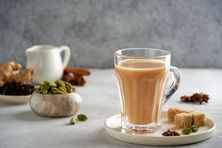 شاي حليب